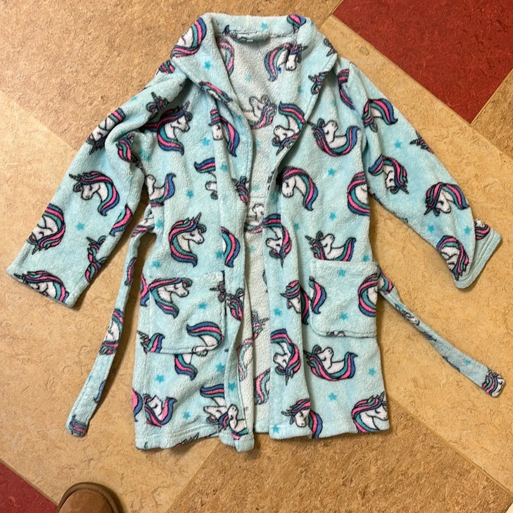 Kids Unicorn Bathrobe
